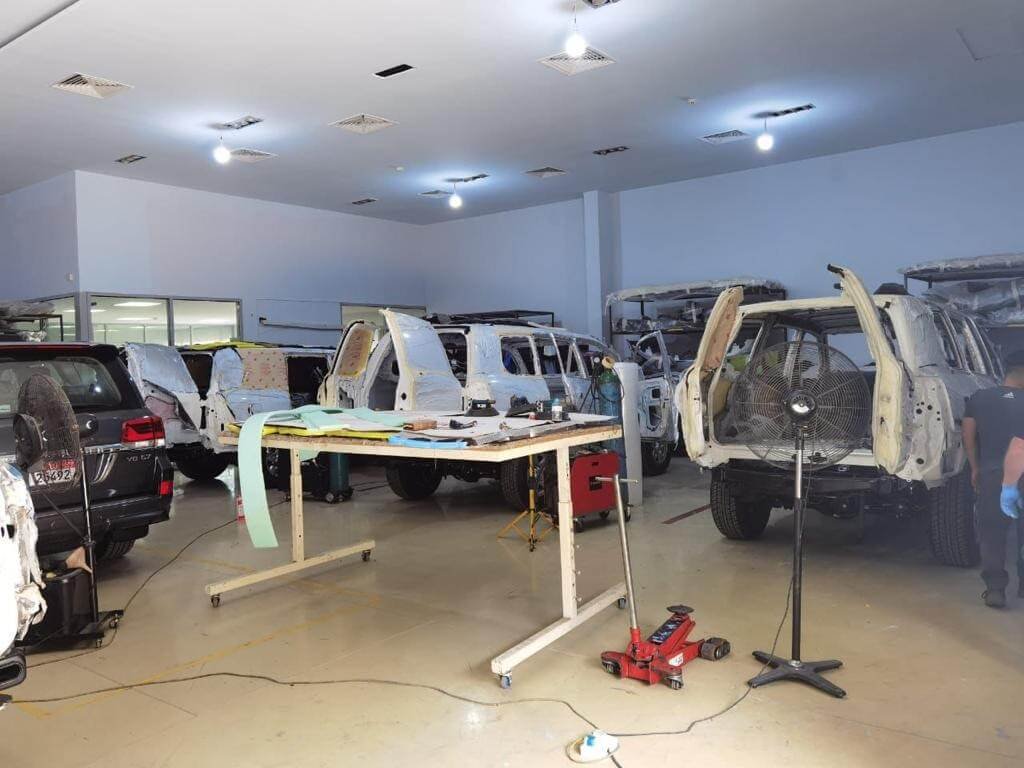 Bulletproof & Armored Vehicle Fabrication